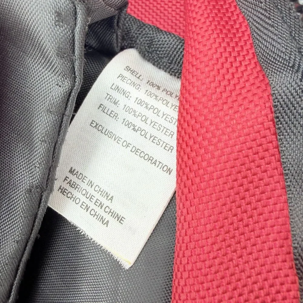 NIKE JORDAN Backpack Gray Pink Jumpman Laptop School Travel Bag